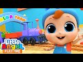 Baby John's Color Train Fun! | Fun Sing Along Songs by Little Angel Playtime