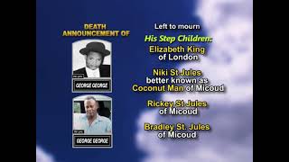 George George ~ Medium Obituary