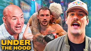 Taylor Lewan Goes Behind The Scenes Of UFC 309 W/ Michael Chandler @ Madison Square Garden