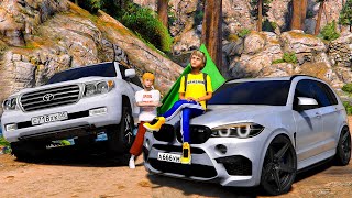 ОПЕРСКАЯ ЕЗДА В GTA 5 - ПРОВЕРКА TOYOTA LAND CRUISER 200 И BMW X5M НА ПРОХОДИМОСТЬ В ЛЕСУ! 🌊ВОТЕР