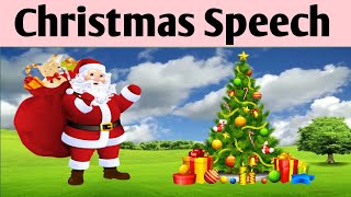 10 easy lines on Christmas festivals in English for kids | Christmas day speech | X-mas day