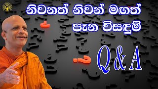 සෙනසුරාදා විශ්ව දහම් මණ්ඩපය - පූජ්‍ය වලස්මුල්ලේ අභය ස්වාමීන් වහන්සේ