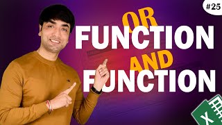 Excel Logical Function-OR function , AND function