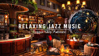Soothing Jazz Instrumental Music for Work,Study,Relax ☕ Cozy Coffee Shop Ambienc