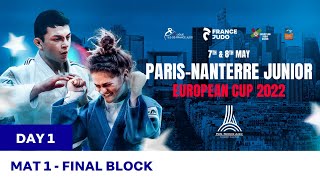 Day 1 - Finals Mat 1 : Nanterre Junior European Cup 2022