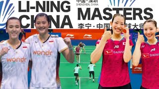 Kusuma/Pratiwi (INA) VS Matsuyama/Shida (JPN) | Quarterfinals Li Ning China Masters Badminton 2024