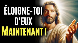 Mon enfant, éloigne-toi d'eux maintenant ! Message De Dieu Urgent | Parole de Dieu | Jésus Christ