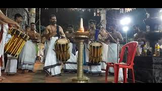 thayambaka kalamandalam sivadasan\u0026kalamandalam harigosh.ezhukuikal temple 2022