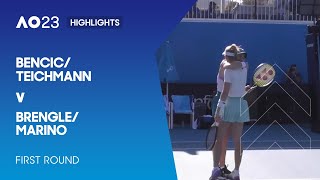 Bencic/Teichmann v Brengle/Marino Highlights | Australian Open 2023 First Round