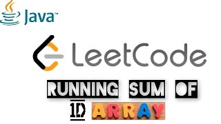 Running Sum of 1d Array #viral #java #python