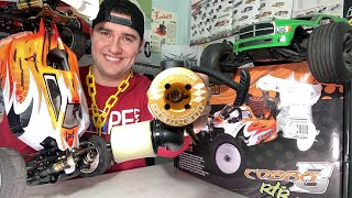 NitroGang Live - Serpent Cobra Buggy and Novarossi .21 - lets check it out and install the motor.