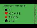 Bridge for Kids - Lesson 3 - Bidding