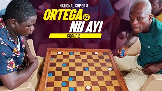 Nii Ayi vs Ortega - National Super 8 Competition 2025 - Group B Round 2