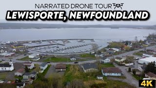 🌊✨ Lewisporte, Newfoundland| Aerial 4K Drone Adventure 🚁🏞️