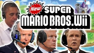 US Presidents Play New Super Mario Bros. Wii 2