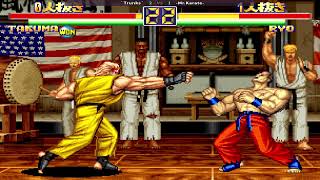 Art of Fighting 2 ( `Trunks` Vs -Mr.Karate- ) || Play Date 31 Dec 24