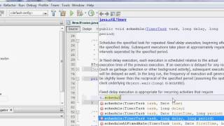 Java Tutorial - Timers and their Tasks - Session 26