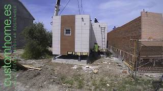 Casa con contenedores en Madrid I www.customhome.es