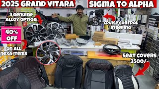 2025 SUZUKI GRAND VITARA MODIFICATION WITH✅GENUINE ITEMS || LATEST ACCESSORIES FOR VITARA