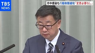 オミクロン株市中感染 行動制限緩和「変更の考えなし」官房長官【新型コロナ】