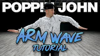 How to do the Arm Wave (Dance Moves Tutorials) Poppin John | MihranTV(@MIHRANKSTUDIOS)