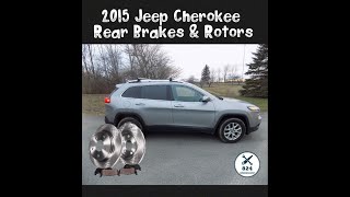 How to Replace Rear Brakes 2015 Jeep Cherokee