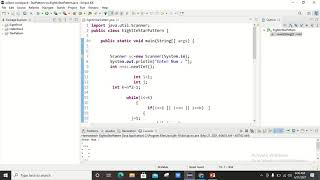 program to print ‘8’ as a star pattern using while loop.-18294