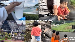 2024.夏休みvlog🍉２泊３日新潟旅行【三児の母】【シングルマザー】