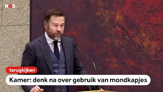 TERUGKIJKEN: Wekelijks Kamerdebat over coronavirus