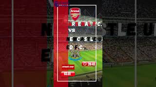 Arsenal F C   vs  Newcastle United F C   Match