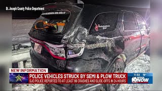 St. Joseph County police respond to more than 60 calls in busy start to new year