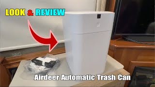 Airdeer Automatic Trash Can Review | Best Self-Sealing Smart Trash Can?