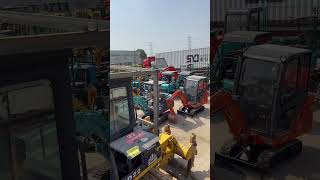 Used #excavators shanghai yard #usedconstructionequipment