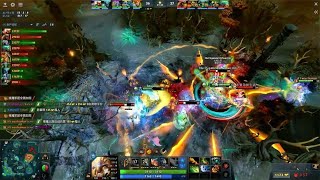 【DOTA2】這局劍聖的操作太犀利了，六神裝劍聖帶隊衝鋒！