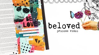 Beloved Bible Journaling Process Video