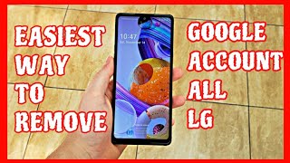 Easiest Way to Remove Google Account on all Lg / stylo 6