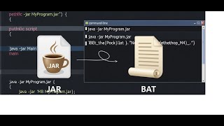 Create and run Java Runnable JAR with One Click | Easy Windows Batch File Tutorial