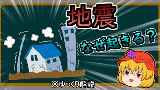 地震はなぜ起きるの？「ゆっくり解説」