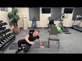 on the chair on the ground and standing to sculpt the abs 21 day abs workout challenge day 6