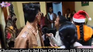 Christmas 🎄🎁 Carol's-3rd Day 23 DEC 2024_ like share comment and subscribe 🙏😊 Jesus Christ Bless you