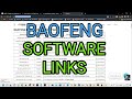 BAOFENG -SOFTWARE LINKS