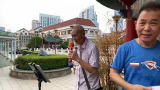 11月7号星期四牛车水天桥花园   Singapore Chinatown MRT Garden Bridges