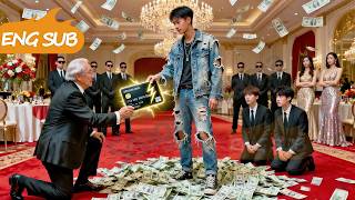 Everyone mocks beautiful woman's beggar husband,without knowing his true identity as a billionaire.