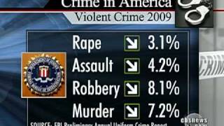 FBI: Violent Crimes Declining