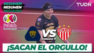 Resumen y goles | Pumas vs Necaxa | CL2023 Femenil - J17 | TUDN