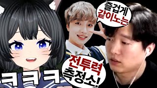 클럽을 대하는 두 남자의 다른 자세