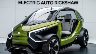 Suzuki Electric Auto Rickshaw for Green Commutes Eco-Friendly Suzuki Rickshaw: