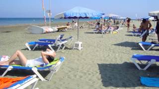 Faros Beach in Pervolia, Larnaca, Cyprus