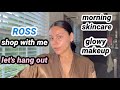 Let's Hang Out 👯‍♀️ Morning Skincare Routine, Glowy Makeup, Chit Chat Rant & Ross Shopping + Haul