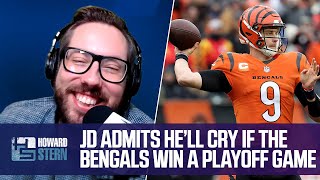 JD Admits He’ll Cry if the Bengals Win a Playoff Game